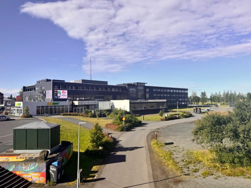 Selfoss City in Iceland