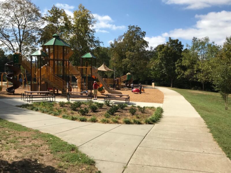 Hanes park winston-salem nc playground