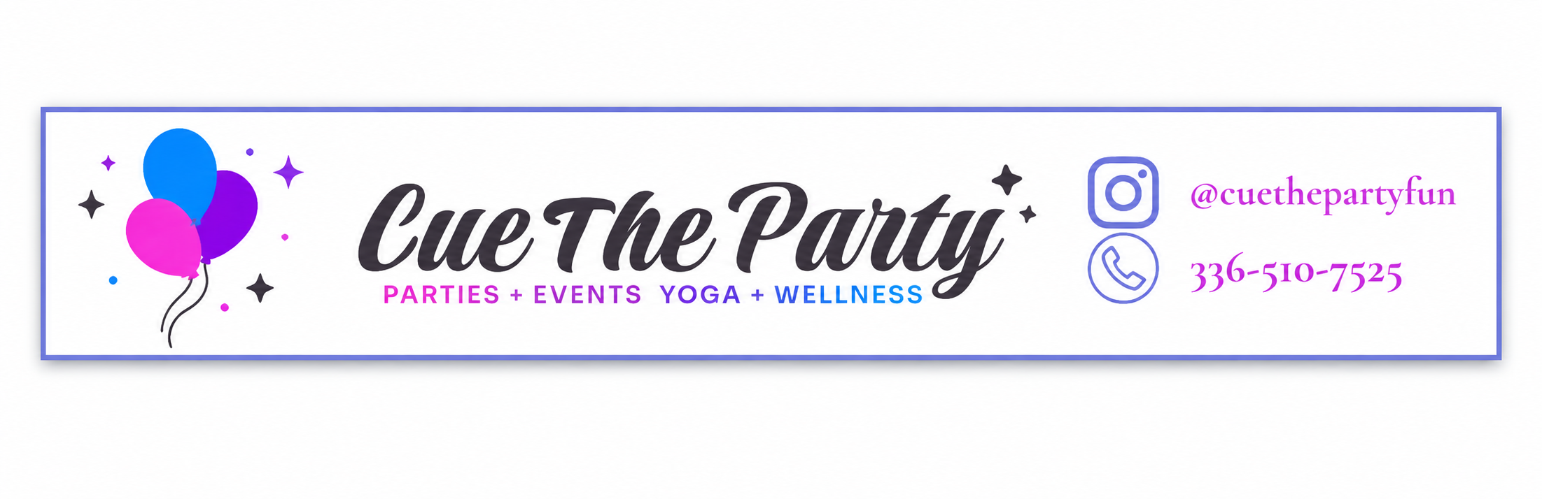 Cue the Party Banner