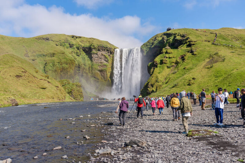 Gljúfrabúi iceland waterfall