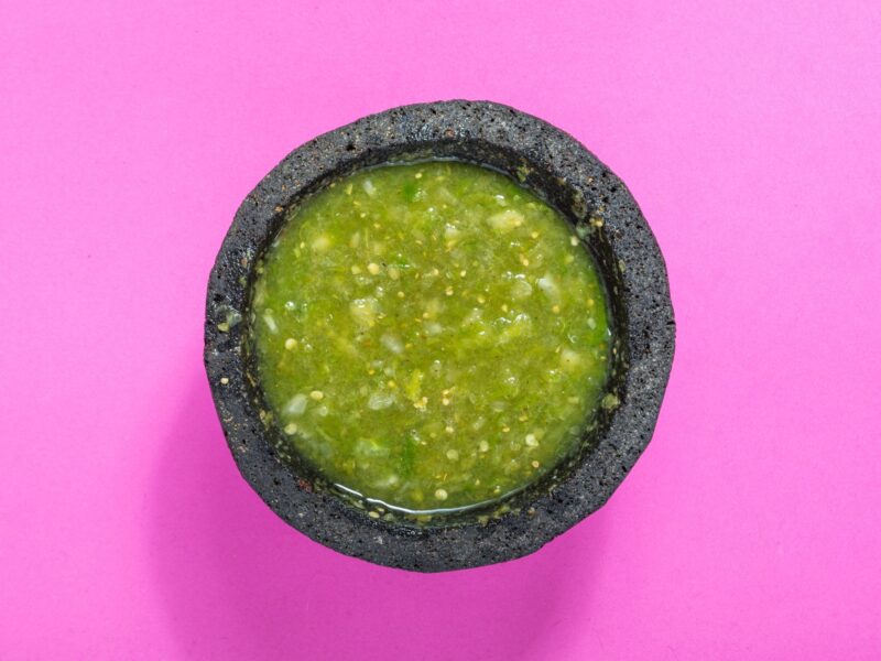 Roasted Tomatillo Salsa (Salsa Verde)