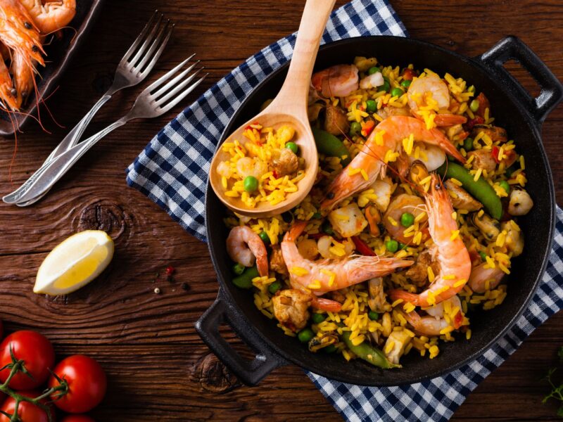 Shrimp Enchiladas with Honey Chipotle Sauce