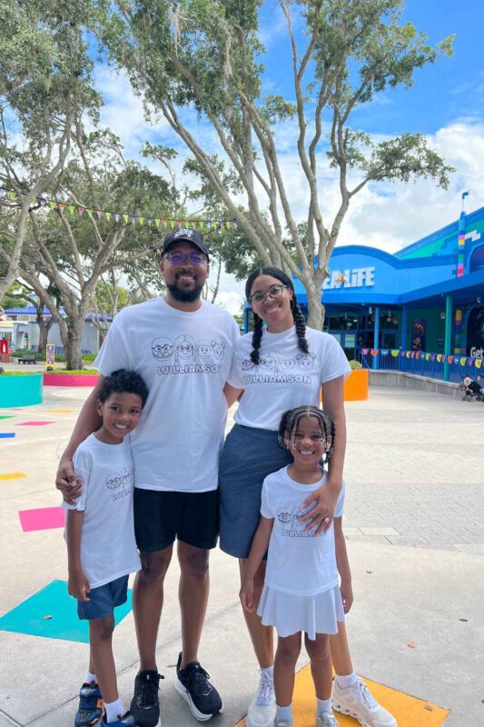 Family at LEGOLAND Florida