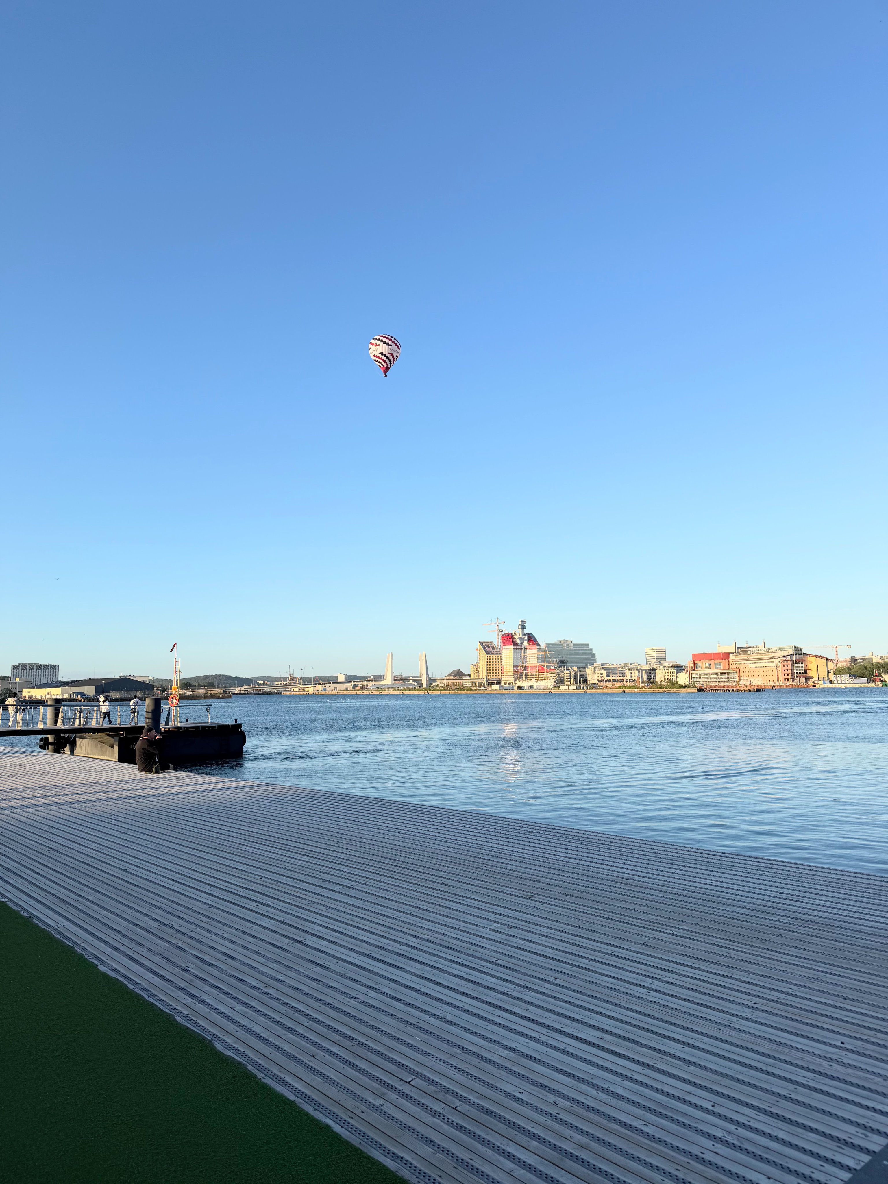 View from Vassen Market in Gothenburg Sweden